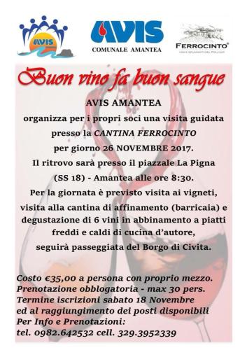 Visita in Cantina 2017